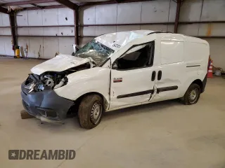 2020 Ram ProMaster City Cargo Van Tradesman with VIN ZFBHRFAB1L6R42090, listed as a Copart auction lot 52946695 with 38,655 mi miles and Clean Title. Bid and sale history available at carsss.com. Image 1.