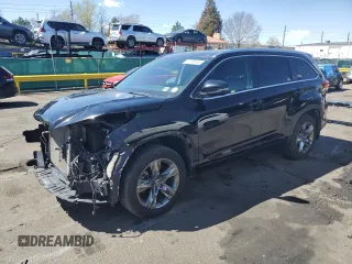 2018 Toyota Highlander Limited z VIN 5TDDZRFH9JS912262, wystawiony jako Copart lot #53755145 z przebiegiem 94 197 mil mil oraz Szkoda całkowita • Salvage title. Historia ofert i sprzedaży dostępna na DreamBid. Obrazek 1.