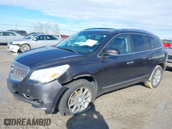 2016 Buick Enclave Leather with VIN 5GAKVBKD2GJ167262, listed as a IAAI auction lot 41174290 with 130,641 mi miles and . Bid and sale history available at DreamBid. Image 17.