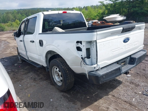 2021 Ford F-150 XL with VIN 1FTFW1E5XMFA29043, listed as a IAAI auction lot 42276606 with Not provided miles and . Bid and sale history available at DreamBid. Image 3.