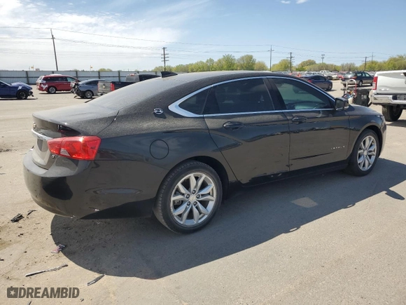 2017 Chevrolet Impala LT with VIN 2G1105S31H9125284, listed as a Copart auction lot 53844325 with 259,116 mi miles and Salvage Title. Bid and sale history available at carsss.com. Image 3.