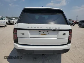 2022 Land Rover Range Rover Westminster with VIN SALGS2SE9NA461723, listed as a Copart auction lot 67390474 with 36,619 mi miles and Salvage title. Bid and sale history available at DreamBid. Image 6.