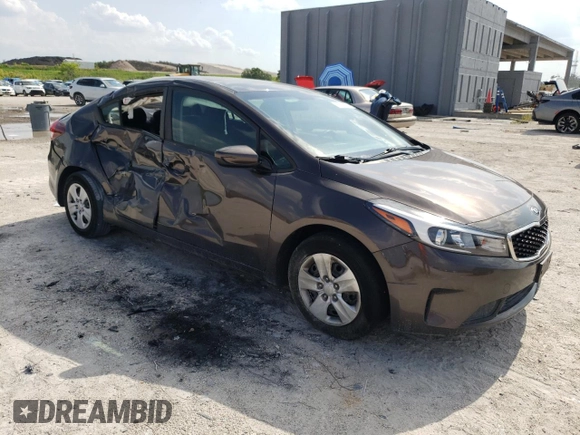 2017 Kia Forte LX with VIN 3KPFK4A78HE157754, listed as a Copart auction lot 55534744 with 96,113 mi miles and Salvage Title. Bid and sale history available at carsss.com. Image 4.