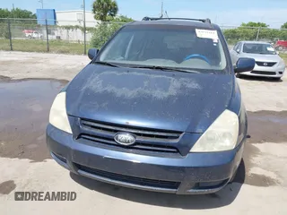 2008 Kia Sedona LX with VIN KNDMB233X86193666, listed as a IAAI auction lot 42041414 with 175,667 mi miles. Bid and sale history available at carsss.com. Image 6.