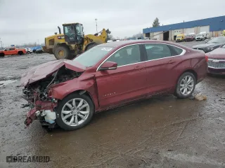 2016 Chevrolet Impala LT with VIN 2G1115S39G9154995, listed as a Copart auction lot 47294555 with 139,430 mi miles and Salvage Title. Bid and sale history available at carsss.com. Image 1.