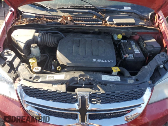 2013 Dodge Grand Caravan SE with VIN 2C4RDGBG3DR561545, listed as a Copart auction lot 48870525 with Not Provided miles and Clean Title. Bid and sale history available at DreamBid. Image 12.