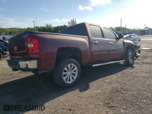 2013 Chevrolet Silverado 1500 LT with VIN 3GCPCSEA5DG293494, listed as a Copart auction lot 64672244 with 78,219 mi miles and Salvage Title. Bid and sale history available at DreamBid. Image 3.