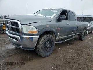 2011 Ram 2500 Big Horn with VIN 3D7UT2CL5BG620843, listed as a Copart auction lot 53746835 with 214,391 mi miles and Salvage Title. Bid and sale history available at carsss.com. Image 1.