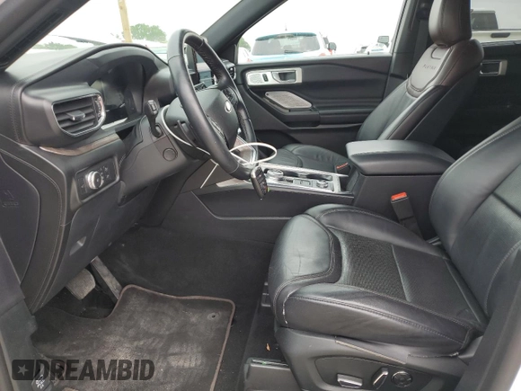 2020 Ford Explorer Platinum с VIN 1FM5K8HC1LGA13358, выставлен на аукционе Copart как лот 59809975 с пробегом 52 012 миль миль и Списание • Salvage title. История ставок и продаж доступна на DreamBid. Изображение 7.