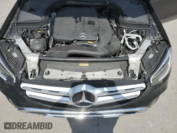 2021 Mercedes-Benz GLC 300 with VIN W1N0G8DB0MV263869, listed as a Copart auction lot 61762825 with 50,211 mi miles and Clean title. Bid and sale history available at DreamBid. Image 12.
