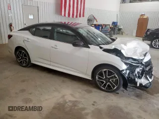 2025 Nissan Sentra SR с VIN 3N1AB8DVXSY236301, выставлен на аукционе Copart как лот 56653135 с пробегом 18 308 миль миль и Списание • Salvage title. История ставок и продаж доступна на DreamBid. Изображение 4.