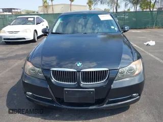 2007 BMW 3 Series 335i with VIN WBAVB73507VF54233, listed as a IAAI auction lot 39816172 with 96,076 mi miles. Bid and sale history available at carsss.com. Image 6.