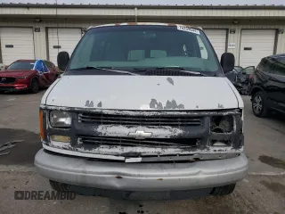 2001 Chevrolet Express with VIN 1GAHG39R811162111, listed as a Copart auction lot 76239644 with 141,929 mi miles and Salvage Title. Bid and sale history available at carsss.com. Image 5.