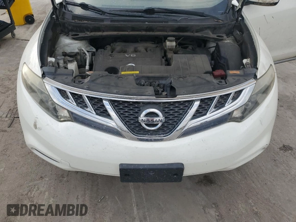 2014 Nissan Murano SL with VIN JN8AZ1MU6EW419170, listed as a Copart auction lot 49162565 with 104,630 mi miles and Salvage Title. Bid and sale history available at carsss.com. Image 12.