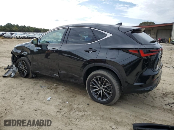 2022 Lexus NX with VIN 2T2AGCEZ8NC008221, listed as a Copart auction lot 72363294 with 11,275 mi miles and Salvage Title. Bid and sale history available at carsss.com. Image 2.