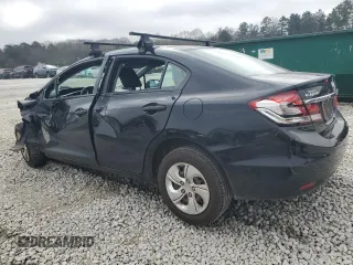 2015 Honda Civic LX with VIN 19XFB2F51FE037237, listed as a Copart auction lot 49031035 with Not Provided miles and Salvage Title. Bid and sale history available at carsss.com. Image 2.