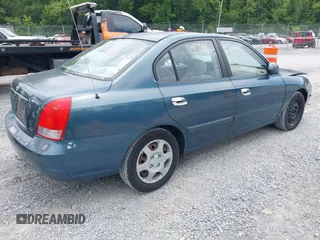 2002 Hyundai Elantra GLS with VIN KMHDN45D82U458317, listed as a IAAI auction lot 42653514 with 223,269 mi miles and . Bid and sale history available at DreamBid. Image 4.