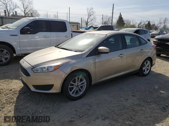 2018 Ford Focus SE with VIN 1FADP3F29JL277095, listed as a Copart auction lot 53834555 with 94,703 mi miles and Clean Title. Bid and sale history available at carsss.com. Image 1.