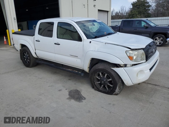 2008 Toyota Tacoma PreRunner with VIN 3TMJU62N18M059040, listed as a Copart auction lot 47813795 with 210,941 mi miles and Salvage Title. Bid and sale history available at carsss.com. Image 4.