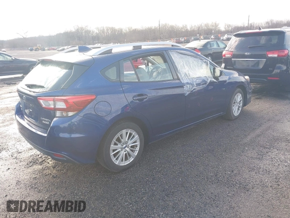 2017 Subaru Impreza Premium с VIN 4S3GTAB69H3746115, выставлен на аукционе IAAI как лот 41807313 с пробегом 70 400 миль миль и . История ставок и продаж доступна на DreamBid. Изображение 4.