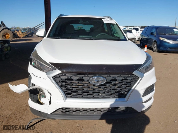 2019 Hyundai Tucson Value with VIN KM8J33A49KU979927, listed as a IAAI auction lot 41818355 with 96,208 mi miles. Bid and sale history available at carsss.com. Image 6.