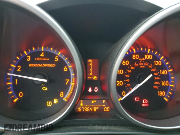 2010 Mazda 3 Mazdaspeed3 Sport с VIN JM1BL1H43A1313858, выставлен на аукционе Copart как лот 61784445 с пробегом 167 964 миль миль и Чистый • Clean title. История ставок и продаж доступна на DreamBid. Изображение 9.