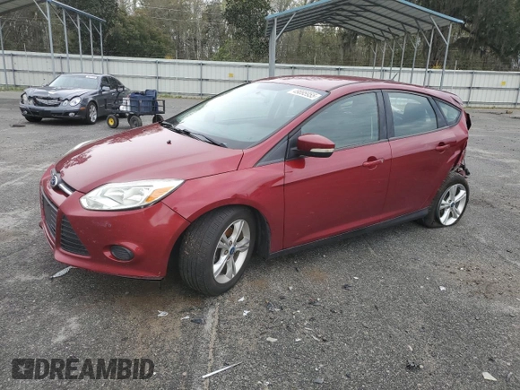 2013 Ford Focus SE with VIN 1FADP3K29DL184457, listed as a Copart auction lot 49895955 with 118,027 mi miles and Salvage Title. Bid and sale history available at carsss.com. Image 1.