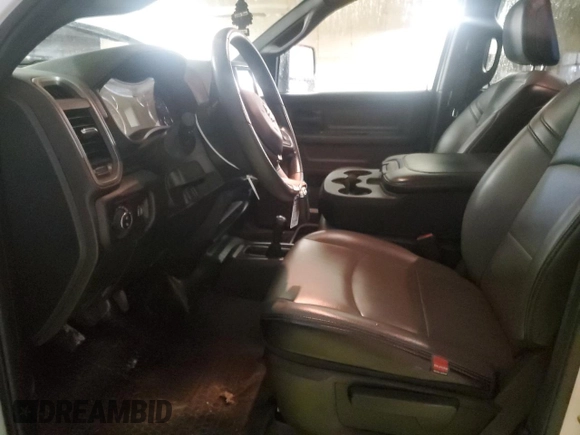 2023 Ram 2500 Tradesman with VIN 3C6UR5HJ4PG633843, listed as a Copart auction lot 85877704 with 43,100 mi miles and Salvage Title. Bid and sale history available at carsss.com. Image 7.