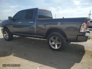 2018 Ram 1500 Express with VIN 1C6RR7FT7JS281363, listed as a Copart auction lot 53614735 with 105,580 mi miles and Clean Title. Bid and sale history available at carsss.com. Image 2.