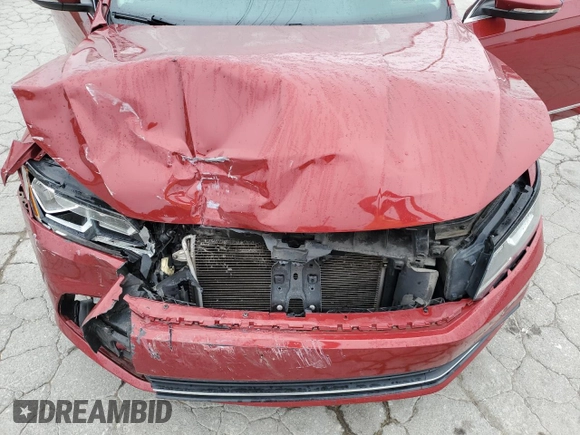 2016 Volkswagen Passat S with VIN 1VWAT7A32GC055505, listed as a Copart auction lot 56253215 with 129,238 mi miles and Salvage title. Bid and sale history available at DreamBid. Image 11.