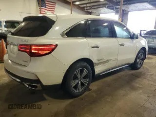 2017 Acura MDX z VIN 5FRYD4H35HB001119, wystawiony jako Copart lot #58194595 z przebiegiem 83 172 mil mil oraz Szkoda całkowita • Salvage title. Historia ofert i sprzedaży dostępna na DreamBid. Obrazek 3.