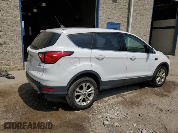 2019 Ford Escape SE with VIN 1FMCU0GD1KUB65606, listed as a Copart auction lot 54508585 with 145,394 mi miles and Clean Title. Bid and sale history available at carsss.com. Image 3.