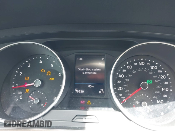2019 Volkswagen Tiguan SE with VIN 3VV3B7AX4KM045617, listed as a IAAI auction lot 42295749 with 79,339 mi miles and . Bid and sale history available at DreamBid. Image 7.