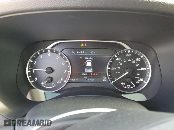 2024 Nissan Frontier SL with VIN 1N6ED1EK4RN659447, listed as a Copart auction lot 53338105 with 4,895 mi miles and Salvage title. Bid and sale history available at DreamBid. Image 9.