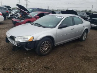 2004 Chrysler Sebring LX with VIN 1C3EL46X24N198408, listed as a Copart auction lot 70643114 with 107,030 mi miles and Salvage Title. Bid and sale history available at carsss.com. Image 1.