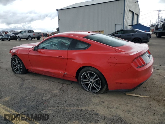 2015 Ford Mustang EcoBoost z VIN 1FA6P8TH8F5378204, wystawiony jako Copart lot #49184795 z przebiegiem 74 790 mil mil oraz Szkoda całkowita • Salvage title. Historia ofert i sprzedaży dostępna na DreamBid. Obrazek 2.