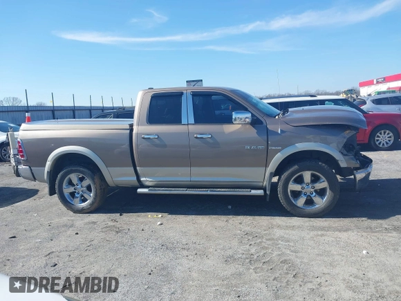 2010 Dodge 1500 SLT with VIN 1D7RB1GT7AS117173, listed as a IAAI auction lot 41439759 with 255,719 mi miles and . Bid and sale history available at carsss.com. Image 13.