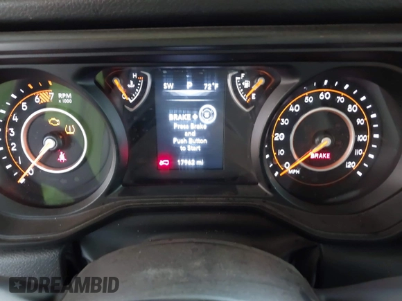 2024 Jeep Wrangler Sport with VIN 1C4PJXAN1RW125436, listed as a IAAI auction lot 41387782 with 17,962 mi miles and . Bid and sale history available at DreamBid. Image 7.