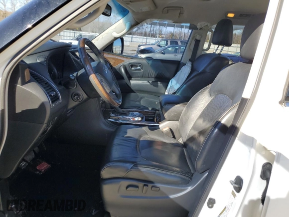 2017 Infiniti QX80 z VIN JN8AZ2NF0H9640689, wystawiony jako Copart lot #41793585 z przebiegiem 176 473 mil mil oraz Szkoda całkowita • Salvage title. Historia ofert i sprzedaży dostępna na DreamBid. Obrazek 7.
