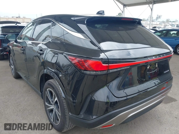 2023 Lexus RX 350 with VIN 2T2BAMBAXPC021856, listed as a IAAI auction lot 42790798 with 36,438 mi miles and . Bid and sale history available at DreamBid. Image 3.