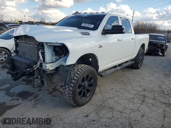 2022 Ram 2500 Tradesman with VIN 3C6UR5CL0NG370739, listed as a Copart auction lot 42042635 with 74,868 mi miles and Salvage Title. Bid and sale history available at carsss.com. Image 1.