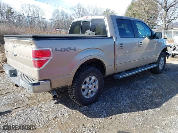 2013 Ford F-150 XL with VIN 1FTFW1EF3DKD31919, listed as a IAAI auction lot 41442446 with 157,837 mi miles. Bid and sale history available at carsss.com. Image 4.