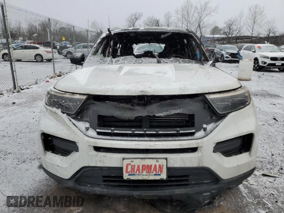 2020 Ford Explorer with VIN 1FMSK8BH8LGC85266, listed as a Copart auction lot 45816625 with Not Provided miles and Salvage Title. Bid and sale history available at carsss.com. Image 5.