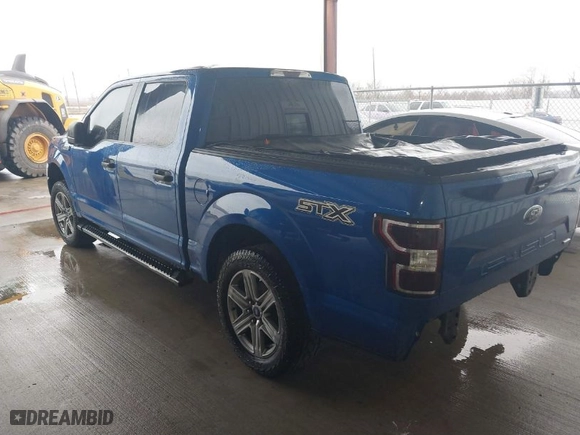2018 Ford F-150 XL with VIN 1FTEW1CP9JKC79943, listed as a IAAI auction lot 41211868 with 103,035 mi miles. Bid and sale history available at carsss.com. Image 3.