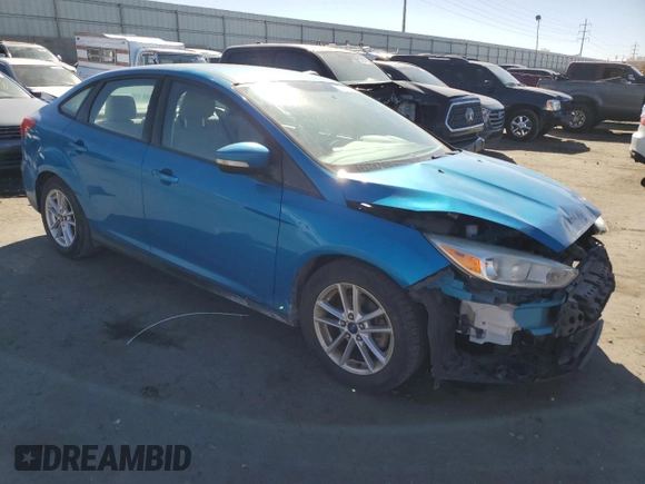 2016 Ford Focus SE with VIN 1FADP3F28GL207497, listed as a Copart auction lot 44122355 with 81,528 mi miles and Salvage Title. Bid and sale history available at carsss.com. Image 4.