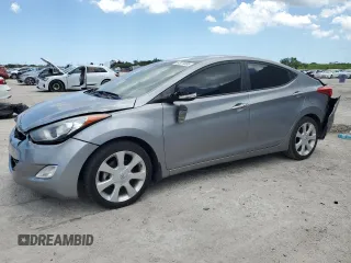 2013 Hyundai Elantra GLS z VIN KMHDH4AE3DU882965, wystawiony jako Copart lot #57071895 z przebiegiem 137 966 mil mil oraz Szkoda całkowita • Salvage title. Historia ofert i sprzedaży dostępna na DreamBid. Obrazek 1.