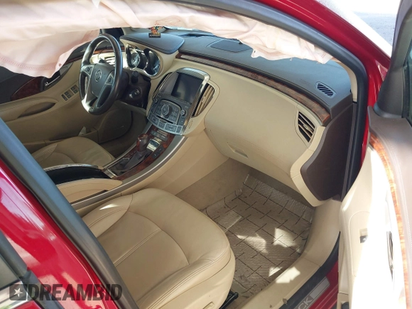 2012 Buick LaCrosse Premium 1 with VIN 1G4GD5ER6CF347708, listed as a IAAI auction lot 42030877 with 92,965 mi miles. Bid and sale history available at carsss.com. Image 5.