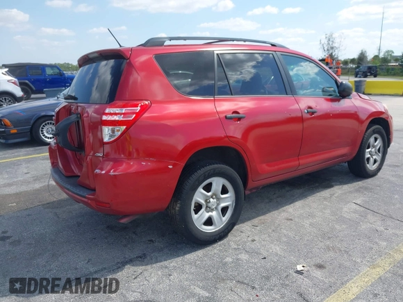 2012 Toyota RAV4 with VIN 2T3BF4DV3CW235447, listed as a IAAI auction lot 42055304 with 104,326 mi miles. Bid and sale history available at carsss.com. Image 4.