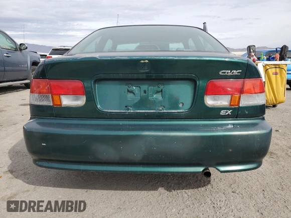 2000 Honda Civic EX z VIN 1HGEJ8243YL048475, wystawiony jako Copart lot #47896485 z przebiegiem 179 908 mil mil oraz Szkoda całkowita • Salvage title. Historia ofert i sprzedaży dostępna na DreamBid. Obrazek 6.