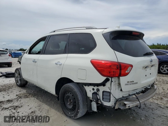 2020 Nissan Pathfinder SV z VIN 5N1DR2BN5LC641512, wystawiony jako Copart lot #64080635 z przebiegiem Nie podano mil oraz Nie do naprawy • Non repairable. Historia ofert i sprzedaży dostępna na DreamBid. Obrazek 2.